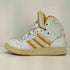 アディダスオリジナルス adidas Originals ×Jeremy Scott JS License Plate ビッグタン ハイカットスニーカー メンズ JPN:27