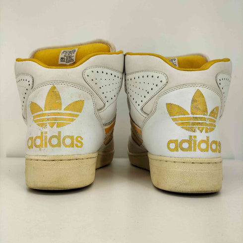 アディダスオリジナルス adidas Originals ×Jeremy Scott JS License Plate ビッグタン ハイカットスニーカー メンズ JPN:27