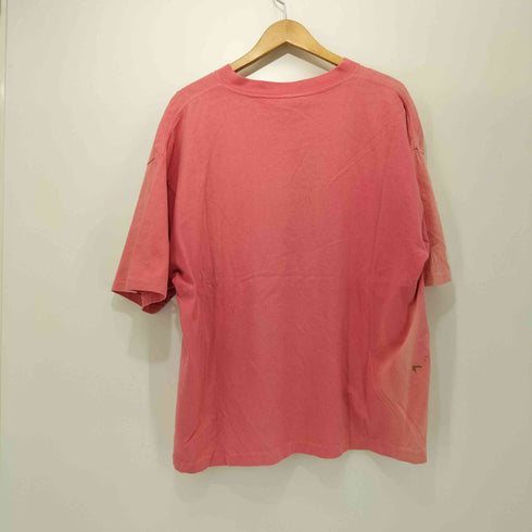 オニータ ONEITA 84-90s Color Wearタグ ロゴ刺繍 シングルステッチ ショートスリーブTシャツ メンズ