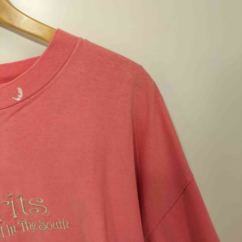 オニータ ONEITA 84-90s Color Wearタグ ロゴ刺繍 シングルステッチ ショートスリーブTシャツ メンズ