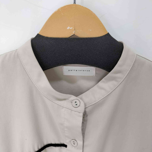 アンティカパターントルソ antiqua patterntorso テープデザインシャツ レディース FREE