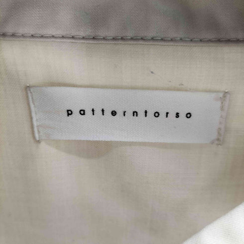アンティカパターントルソ antiqua patterntorso テープデザインシャツ レディース FREE
