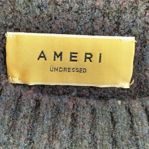 アメリヴィンテージ Ameri VINTAGE 編み込み クルーネックニット レディース