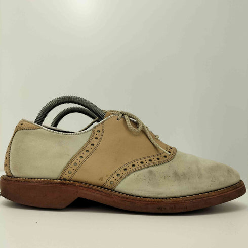 アレンエドモンズ ALLEN EDMONDS 89年製 USA製 Shelton シェルトン コンビサドルシューズ メンズ 7
