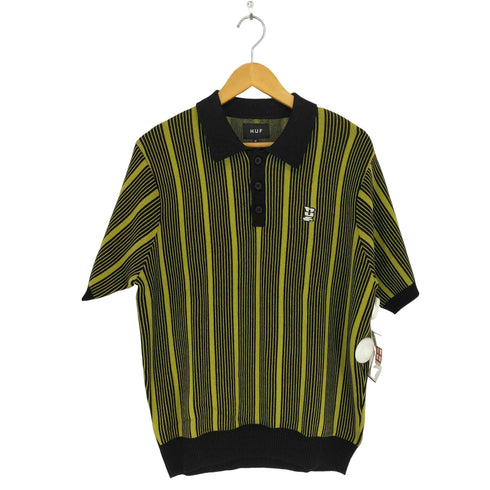 ハフ HUF TRACE STRIPE KNIT TOP メンズ M