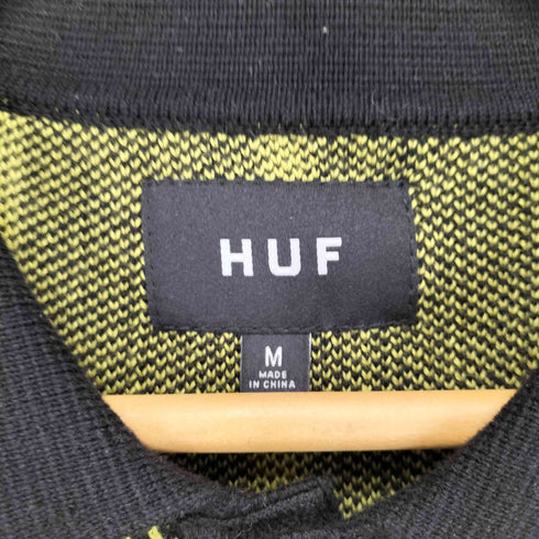 ハフ HUF TRACE STRIPE KNIT TOP メンズ M