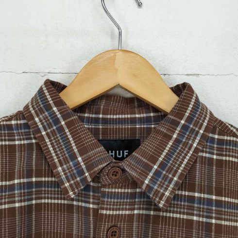 ハフ HUF MILLENNIUM PLAID OMBRE SHIRT メンズ M