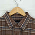ハフ HUF MILLENNIUM PLAID OMBRE SHIRT メンズ M