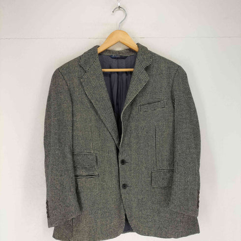 ポロバイラルフローレン Polo by RALPH LAUREN 90S ウール 千鳥格子 テーラードジャケット セットアップ メンズ C96-W86WT170