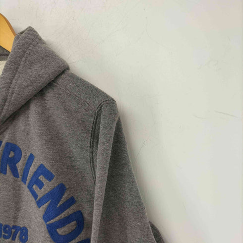 ディーゼル DIESEL フロント刺繍 ジップパーカー メンズ JPN:M
