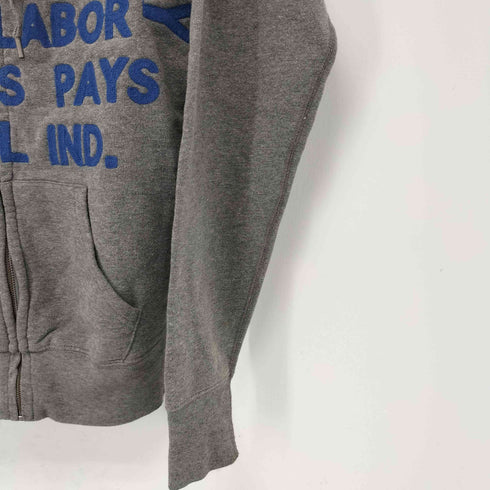ディーゼル DIESEL フロント刺繍 ジップパーカー メンズ JPN:M