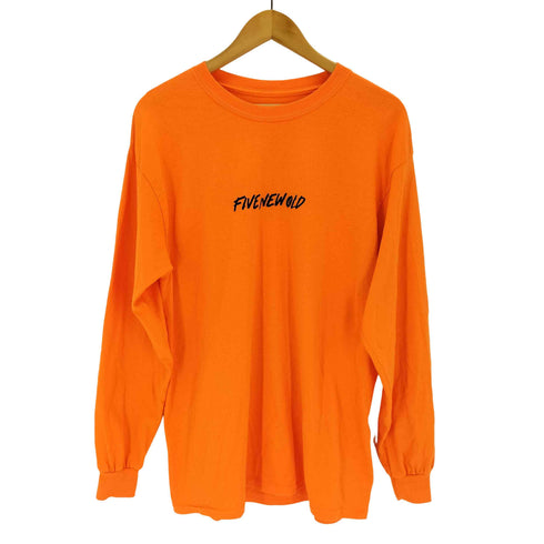 アーティストロゴ刺繍ロングスリーブTシャツ メンズ