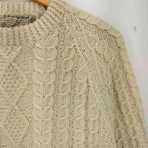 HAND KNIT ARAN ラグランスリーブ アランニット メンズ 36