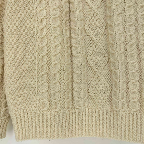 HAND KNIT ARAN ラグランスリーブ アランニット メンズ 36