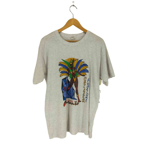 90S シングルステッチ 94 CANADA TORONTO 両面プリント Tシャツ メンズ import:XL