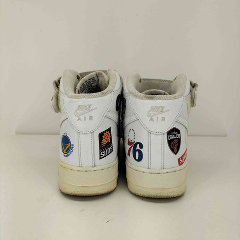 シュプリーム Supreme 17SS Air Force 1 Mid NBA White メンズ JPN:26.5