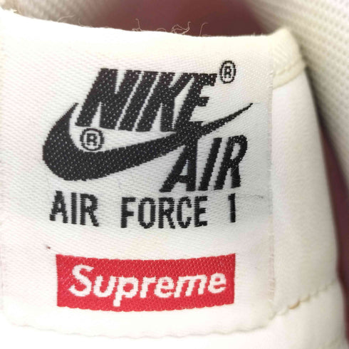 シュプリーム Supreme 17SS Air Force 1 Mid NBA White メンズ JPN:26.5