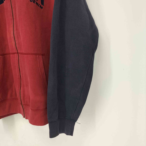 トミージーンズ tommy jeans ロゴ刺繍 ジップアップパーカー メンズ JPN:XL