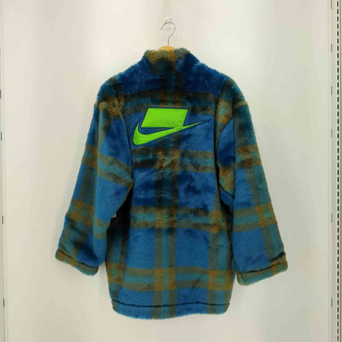 ナイキ NIKE AS W NSW FX FUR AOP JKT フェイクファー マーブルカラー ロゴパッチ ジャケット メンズ M