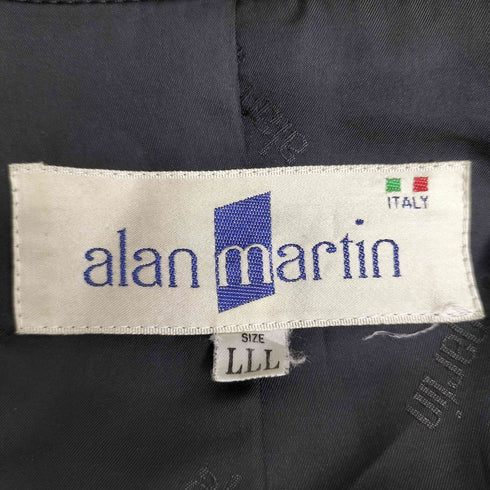 アランマーティン alan martin 切替デザインジャケット ビッグサイズ メンズ LLL