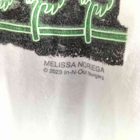 インアウトバーガー IN-N-OUT BURGER 両面プリント S/S Tシャツ メンズ JPN:S
