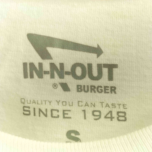インアウトバーガー IN-N-OUT BURGER 両面プリント S/S Tシャツ メンズ JPN:S