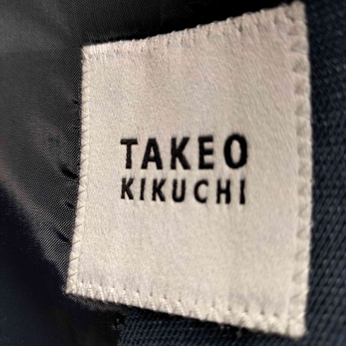 タケオキクチ TAKEO KIKUCHI シャンブレー ツイル ジャケット スーツセットアップ メンズ 2