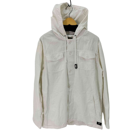 バンズ VANS ダック地 バックプリントフーディージャケット メンズ JPN:XL