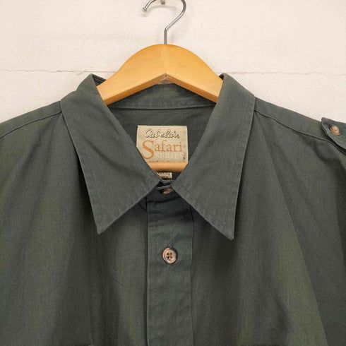 カベラス Cabela's 90S SAFARI SERIES コットン半袖シャツ メンズ 2XL