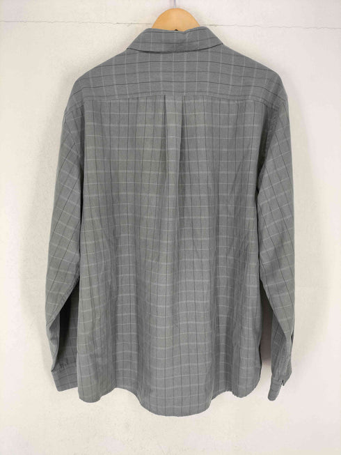 クラフトアンドバロー Croft&Barrow ウィンドーペーンチェックシャツ メンズ XL