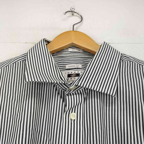 ジョセフアボード JOSEPH ABBOUD ストライプシャツ メンズ 18 1/2