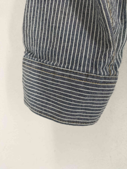 ラングラー Wrangler ヒッコリーワークシャツ メンズ 3XL