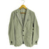 メンズビギ MENS BIGI シアサッカー 2B ストライプ柄 テーラードジャケット メンズ LL