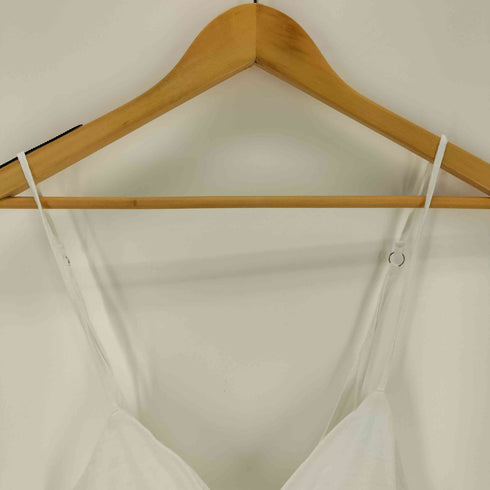 ザラ ZARA Draped Linen Blend Ruched Mini Dress レディース import:S