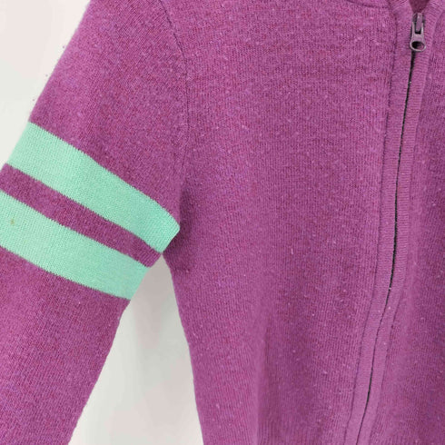 ダナキャランアクティブ DKNY ACTIVE 00s ウールニット ジップアップパーカー Y2K レディース XS