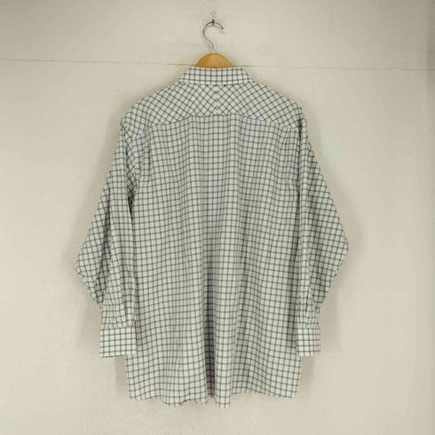 ジョセフアボード JOSEPH ABBOUD ウィンドーペーンチェックボタンダウンシャツ メンズ 18