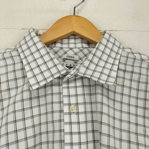 ジョセフアボード JOSEPH ABBOUD ウィンドーペーンチェックボタンダウンシャツ メンズ 18