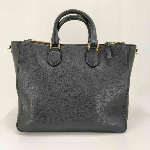 トリーバーチ TORY BURCH 2way シボ革 ロゴ ハンドバッグ ショルダーバッグ レディース