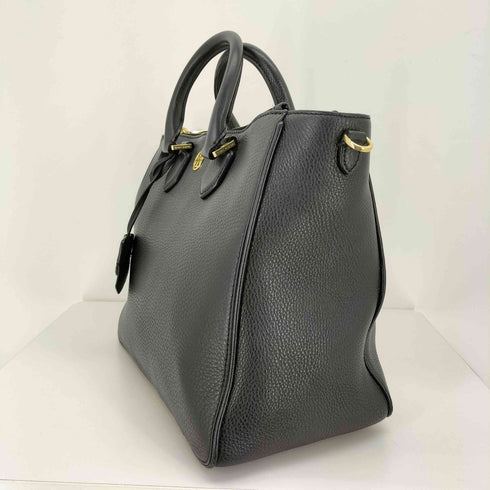 トリーバーチ TORY BURCH 2way シボ革 ロゴ ハンドバッグ ショルダーバッグ レディース