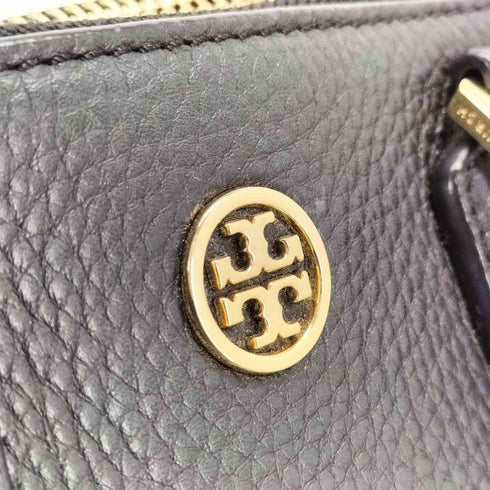 トリーバーチ TORY BURCH 2way シボ革 ロゴ ハンドバッグ ショルダーバッグ レディース