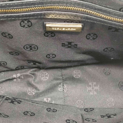 トリーバーチ TORY BURCH 2way シボ革 ロゴ ハンドバッグ ショルダーバッグ レディース