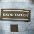 デヴィッドテイラー david taylor 半袖ボタンダウンシャツ メンズ 20