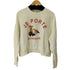 nugu fox lettering sweatshirt レディース FREE
