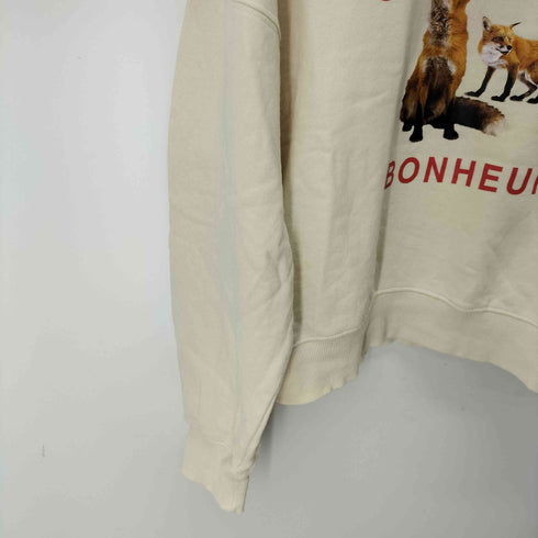 nugu fox lettering sweatshirt レディース FREE
