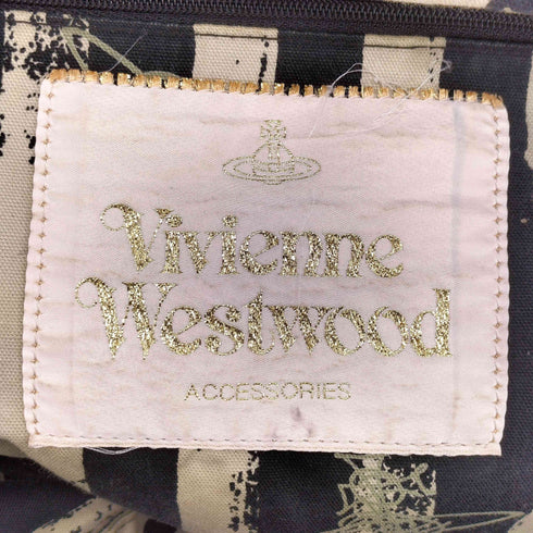 ヴィヴィアンウエストウッド Vivienne Westwood EDGWARE オーブ キャンバス バックパック レディース