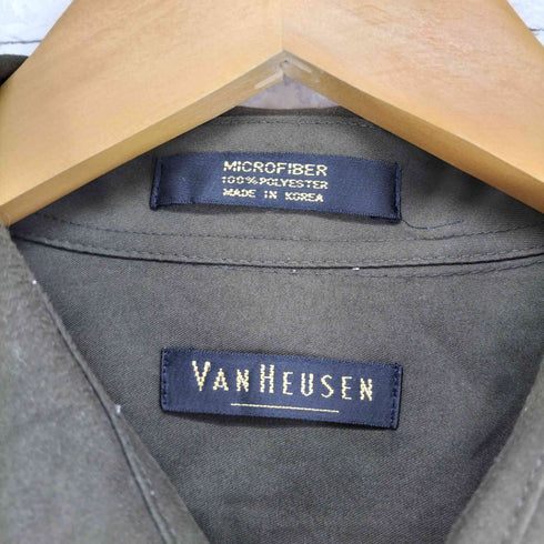 ヴァンヒューゼン VAN HEUSEN MICROFIVER ビッグサイズシャツ メンズ 18 34/35