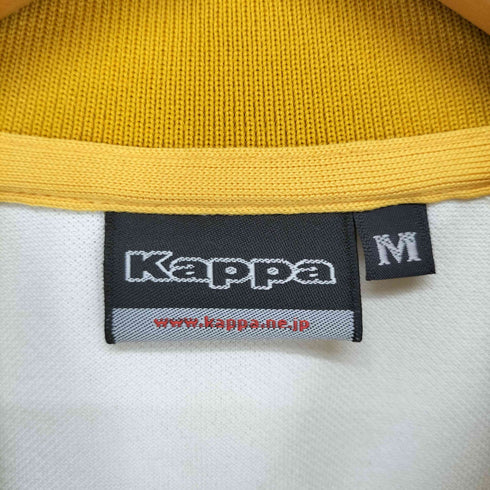 カッパ Kappa 国旗刺繍 ボーダーポロシャツ ITALY メンズ JPN:M