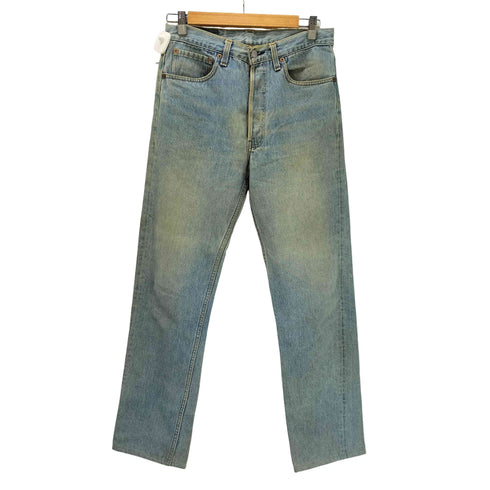 リーバイス Levis 90S 93年 6月製 USA製 ボタン裏 552 刻印 501 アイスウォッシュ ボタンフライ デニム パンツ メンズ W32L36