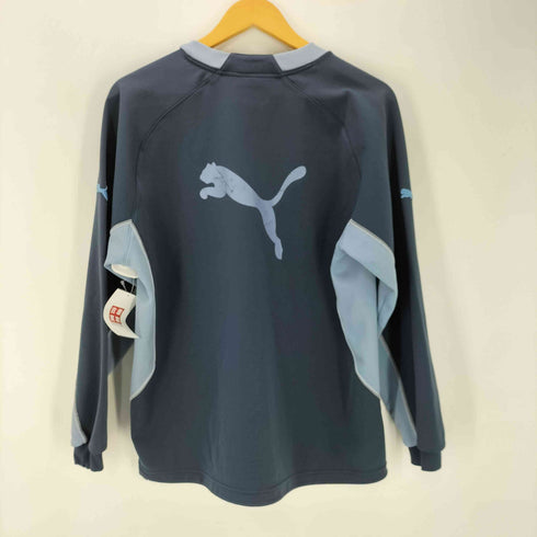 プーマ PUMA 00s ロゴ刺繍 Vネックトップス メンズ JPN:L