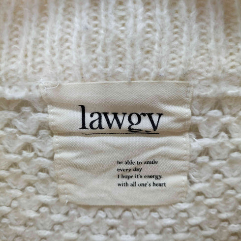ラウジー lawgy grain pattern knit レディース FREE